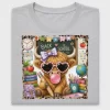 Back to School Highland Cow DTF Transfer