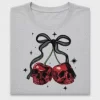 Gothic Coquette Cherry Skulls DTF Transfer