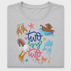 Two Boys Into Animals DTF Transfer