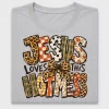 Jesus Loves This Hot Mess DTF Transfer