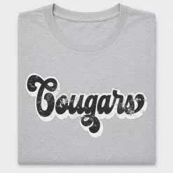 Retro Cougars School Spirit DTF Transfer