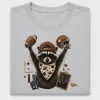 Retro Football Raccoon DTF Transfer