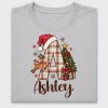 Christmas Monogram Letter A DTF Transfer
