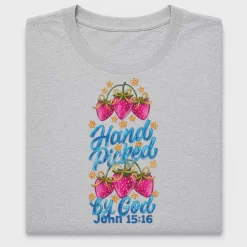 Hand Picked By God Strawberry DTF Transfer