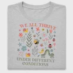 Neurodiversity Floral Bugs DTF Transfer