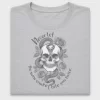 Gothic Skull Snake Rose DTF Transfer