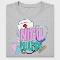 NICU Nurse DTF Transfer Design