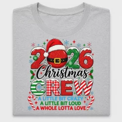 Christmas Crew 2026 DTF Heat Transfer