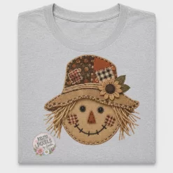 Rustic Fall Scarecrow DTF Transfer