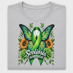 Scoliosis Warrior Butterfly DTF Transfer