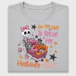 Retro Ghost Shopping DTF Transfer