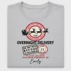 North Pole Overnight Delivery DTF Transfer