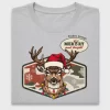 Retro Christmas Deer Pocket DTF Transfer