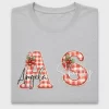Custom Name Christmas Candy Cane DTF Transfer