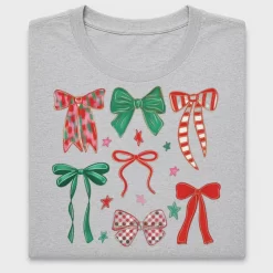 Coquette Christmas Bows DTF Transfer