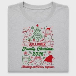 Family Christmas DTF Transfer 2026