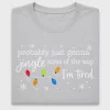 Funny Christmas Lights DTF Transfer
