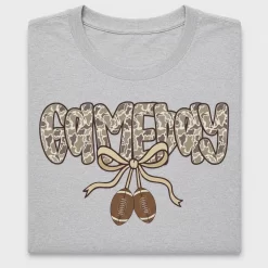 Camo Football Gameday DTF Transfer