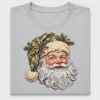 Retro Camo Santa DTF Transfer