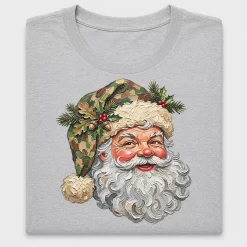 Retro Camo Santa DTF Transfer