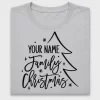 Personalized Family Christmas Tree DTF Transfer