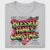 Blessed Family Christmas DTF Transfer