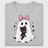Ghost Cat DTF Transfer
