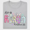 He Is Risen Easter Bunny DTF Transfer