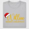 Personalized Willow Merry Christmas DTF Transfer