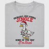 Funny Christmas Goose DTF Transfer