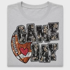 Game Day Football Leopard DTF Transfer