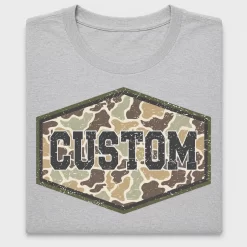 Vintage Distressed Camo DTF Transfer