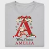 Christmas Santa Triangle DTF Transfer