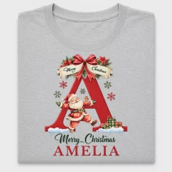Christmas Santa Triangle DTF Transfer