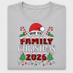 Family Christmas 2026 DTF Transfer