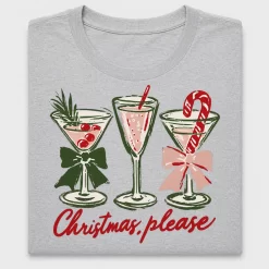 Retro Christmas Cocktail DTF Transfer