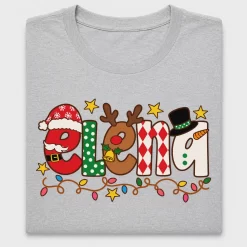 Jolly Christmas Characters DTF Transfer