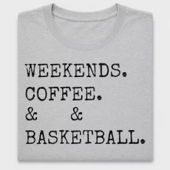 Weekends Coffee Basketball DTF Transfer