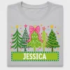 Personalized Christmas Trees DTF Transfer