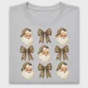 Leopard Santa Bow DTF Transfer