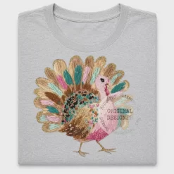 Boho Turkey DTF Transfer Design
