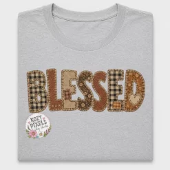 Blessed Rustic Fall DTF Transfer