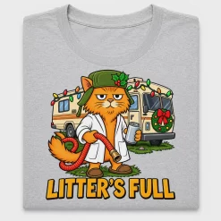Retro Christmas Cat Camper DTF Transfer
