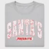 Retro Santa's Favorite Varsity DTF Transfer