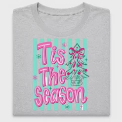 Tis the Season Christmas Tree DTF Transfer