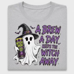 Halloween Witch Ghost DTF Transfer