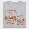 Personalized Santa Christmas DTF Transfer