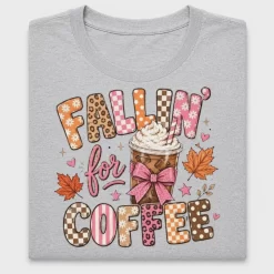 Fall For Coffee DTF Transfer