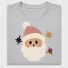 Retro Santa Face DTF Transfer