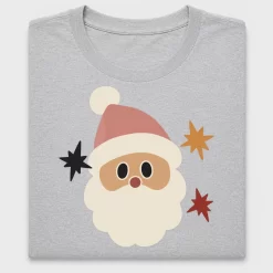 Retro Santa Face DTF Transfer